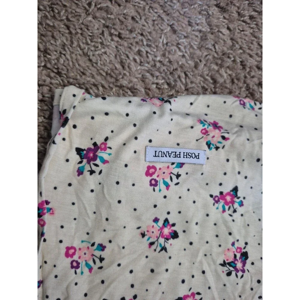 Posh peanut Francis bamboo swaddle blanket one size